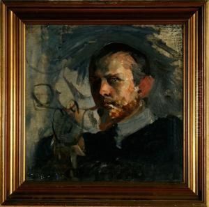 The Artist's Self Portrait by Erik Henningsen