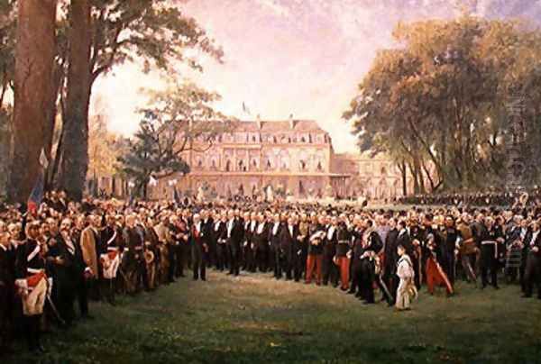 Reception of the Mayors of France at the Elysee Palace, 22nd September 1900, 1904 - view 1