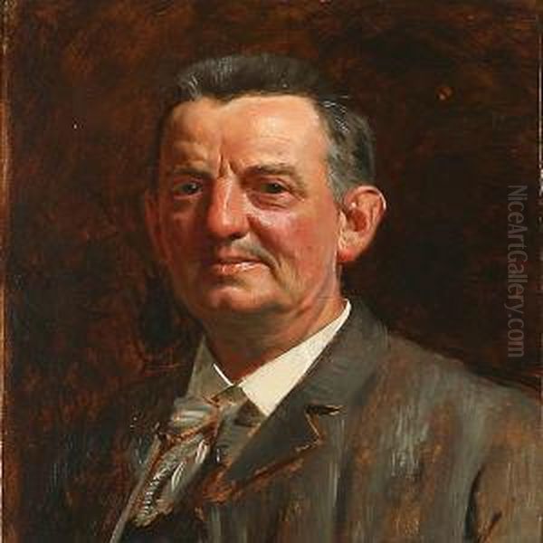 Portrait Of Taxinspector William Raun - view 1