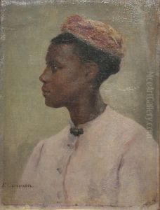 Young Negress by Fernand-Anne Piestre Cormon