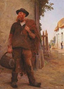 Avant la pêche (Before Fishing) by Fernand-Anne Piestre Cormon