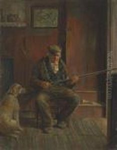 An Old Friend by Edward Lamson Henry
