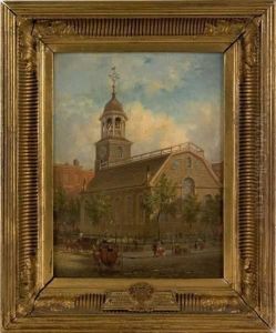 The Middle Dutch Church On Nassau Str. In Ny