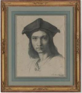 Portrait Of A Young Man, Said To Be Baccio Bandinelli After Andrea Del Sarto Portrait Of A Young Man, Said To Be Baccio Bandinelli After Andrea Del Sarto
