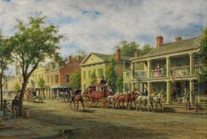 ''main St., Johnstown by Edward Lamson Henry