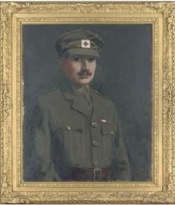 Portrait Of John Alfred Innes As An Officer Of The Red Cross
