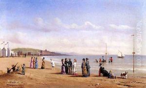 Beach Scene in Normandy by Conrad Wise Chapman