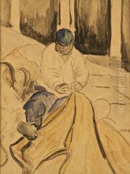 Mending Nets, Chioggia - view 1