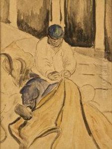 Mending Nets, Chioggia by Grace Henry