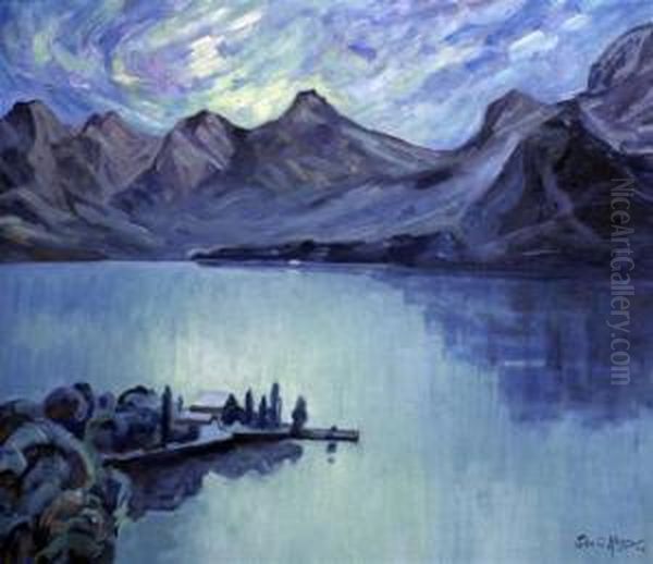 Lac L'annessy, Les Alps - view 1