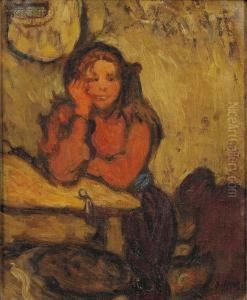 Portrait Of A Young Schoolgirl