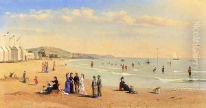Figures on a Beach by Conrad Wise Chapman