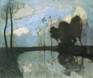 L'etang - Soirorageux by Frans Hens