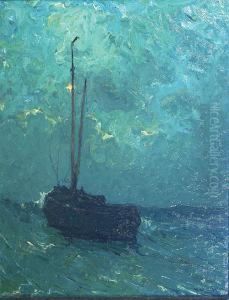 "marine (nuit)". by Frans Hens