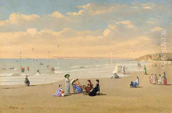 The Beach at Houlgat - view 1