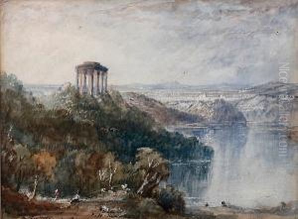 Landscape, 'on The Tiber Near Rome' - view 1