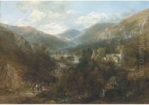 Figures On A Path, Crucis Llangollen