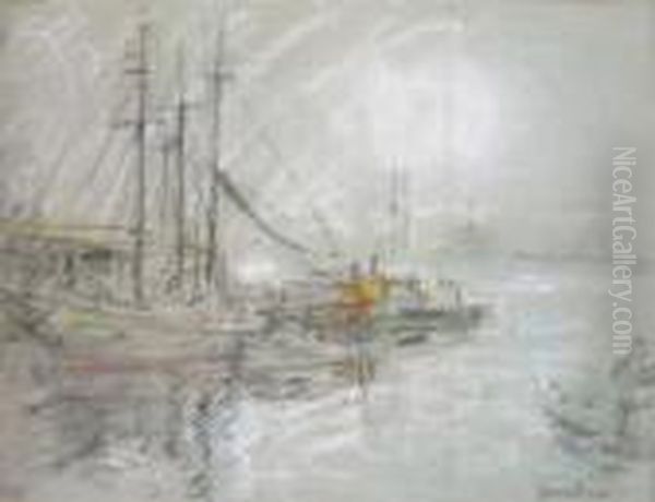 American Harbor Scene - view 1