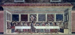 The Last Supper, c.1447 by Andrea Del Castagno
