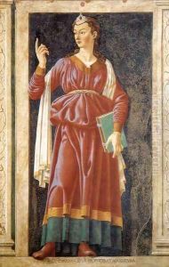Famous Persons The Cumean Sibyl 1450 by Andrea Del Castagno