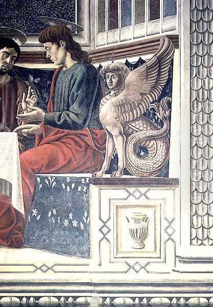 The Last Supper, detail of St. James the Less, 1447 - view 1