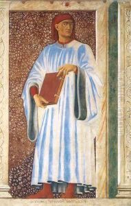 Famous Persons Giovanni Boccaccio 1450 by Andrea Del Castagno