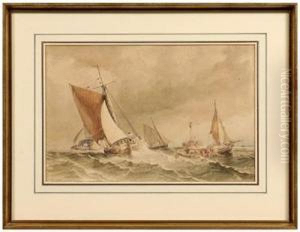 Dutch Lightship In A Busy Harbor - view 1