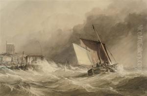 Off To The Fishing Grounds by Alfred Herbert