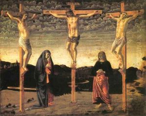 Crucifixion2 1450 by Andrea Del Castagno