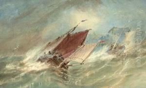 Running For Shelter by Alfred Herbert