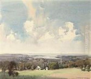 Coastal Landscape, Australia by Harold Brocklebank Herbert