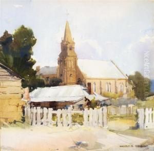 Church At Oatlands, Tasmania