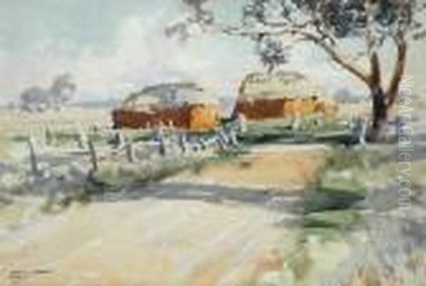 Haystacks - view 1