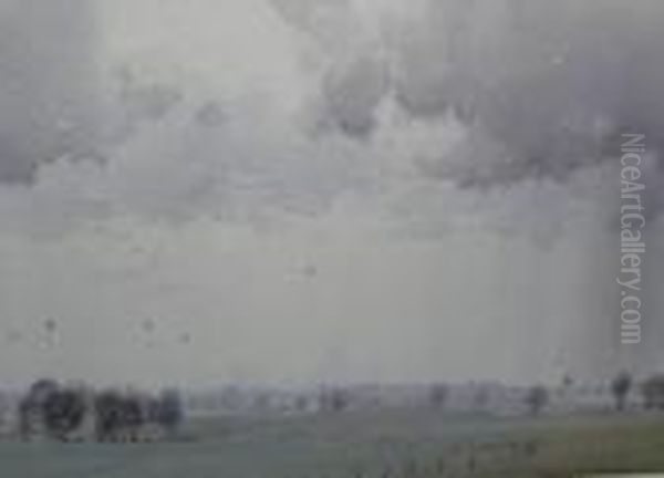 Clouds Over Farm - view 1