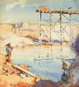The Old Sluicing Works, Buninyong, Near Ballarat