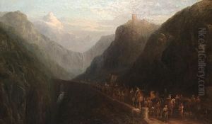 'alexander The Great Crossing The Alps'.