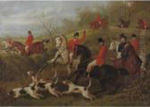 The Fox Hunt by Edward Benjamin Herberte