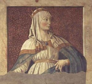 Queen Esther, from the Villa Carducci series of famous men and women, c.1450 Queen Esther, from the Villa Carducci series of famous men and women, c.1450