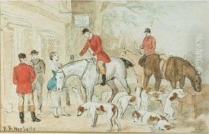 Hunting Vignettes by Edward Benjamin Herberte