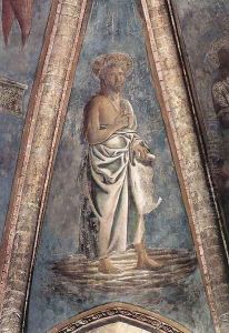 St John the Baptist by Andrea Del Castagno