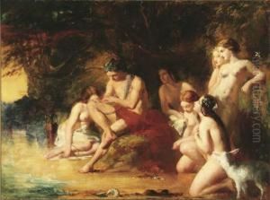 Orpheus And Nymphs