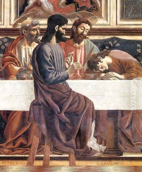 Last Supper (detail) - view 1