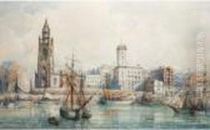 Liverpool Docks by William Gavin Herdman