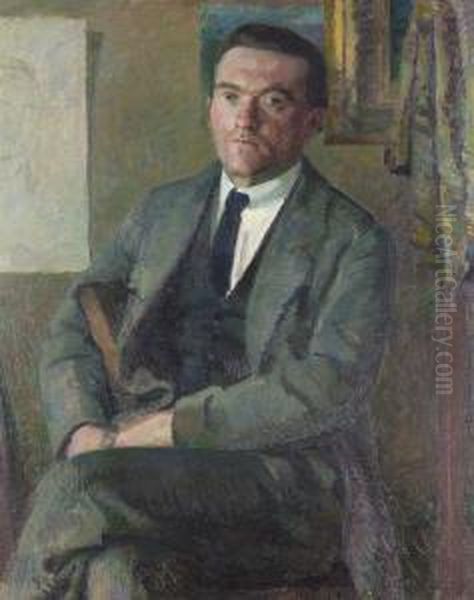Portrait Du Peintre Chinet - view 1