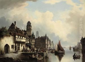 A Bustling Quayside