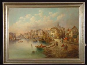 Reges Treiben In Hollandischer Hafenstadt