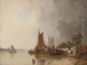 Unloading Cargo At The Quay