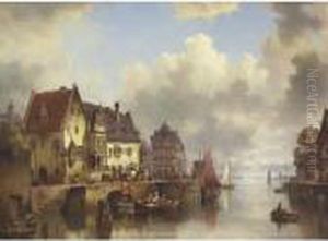Ships In Harbor