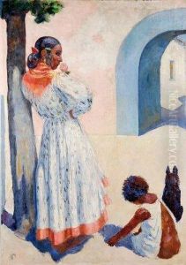 L'espagnole by Rene Georges Hermann-Paul