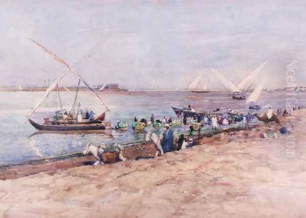 The Nile near Cairo, 1892 - view 1